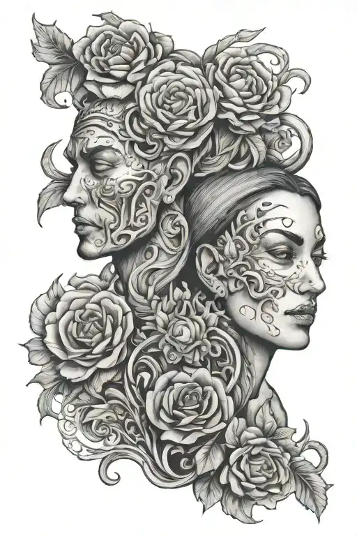 Arturo & Olga tattoo design idea