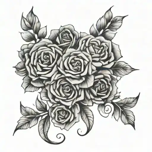 sibling tattoo design for 3  tattoo design idea