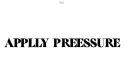 "Apply Pressure" tattoo design idea