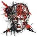 Hellraiser tattoo design idea