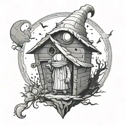 mono little nightmares, little nightmares, mono,  tattoo design idea
