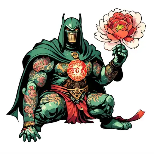 doctor doom tattoo design idea