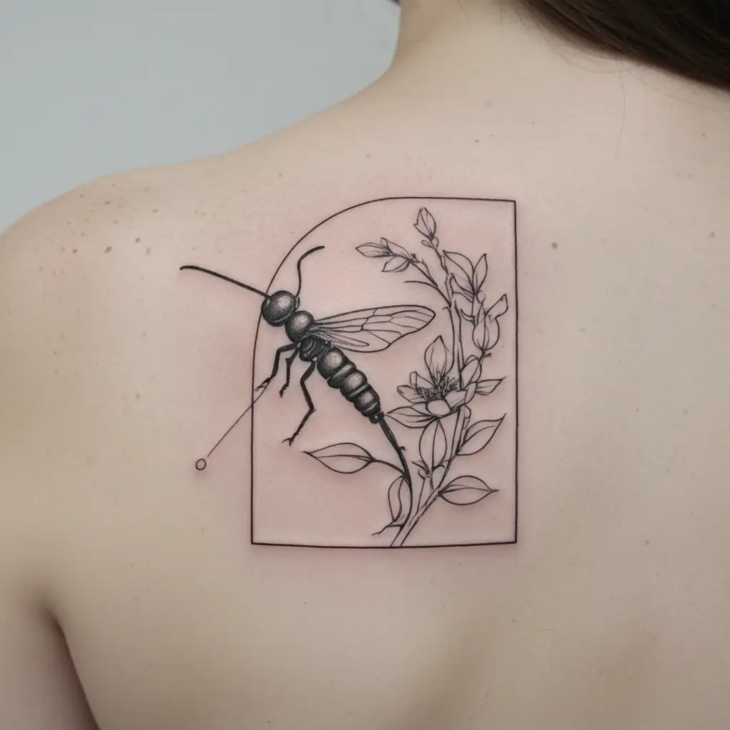 firefly tattoo design idea