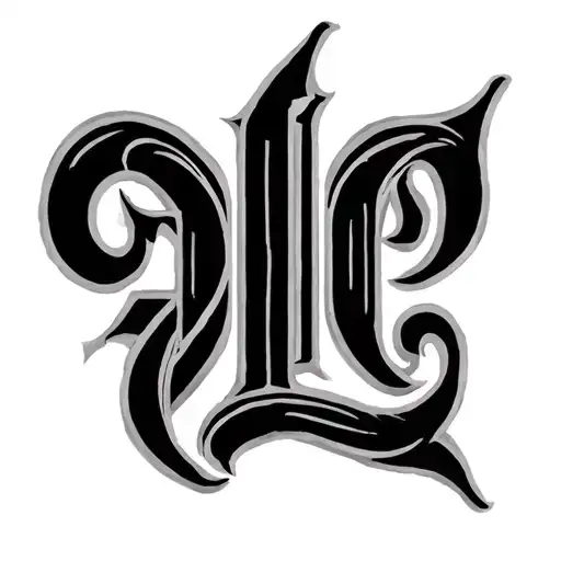 Two Word Ambigram Generator tattoo design idea