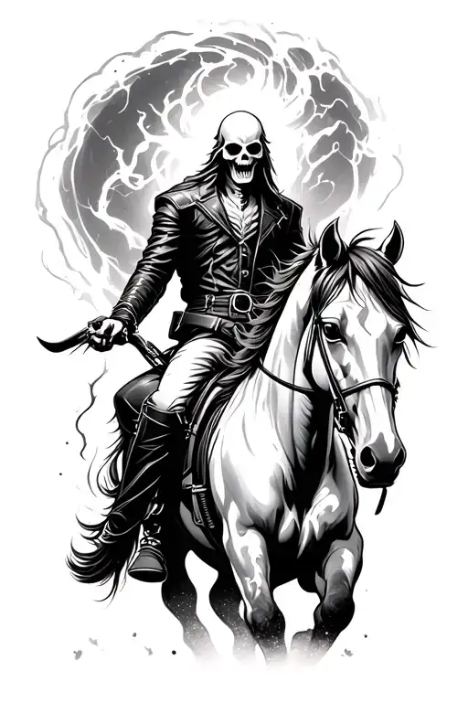 67+ Ghost Horse Tattoo Ideas in 2026 - BlackInk AI