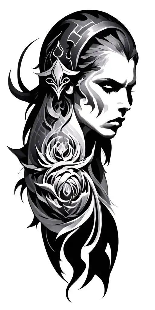 Enki tattoo design idea