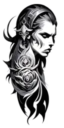 Enki tattoo design idea