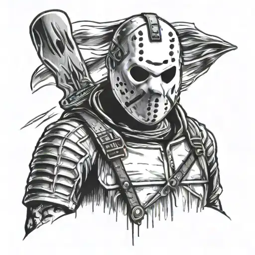 Jason Voorhees tattoo design idea