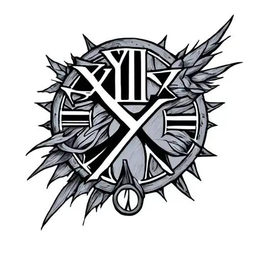 Roman Numerals 2007 tattoo design idea