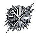 Roman Numerals 2007 tattoo design idea