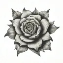 Sturt desert rose tattoo design idea
