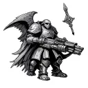 Warhammer 40k tattoo design idea