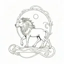 Narnia tattoo design idea