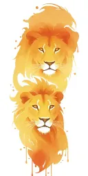 Leo tattoo design idea