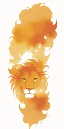 Leo tattoo design idea