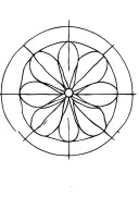 Rose Window tattoo design idea