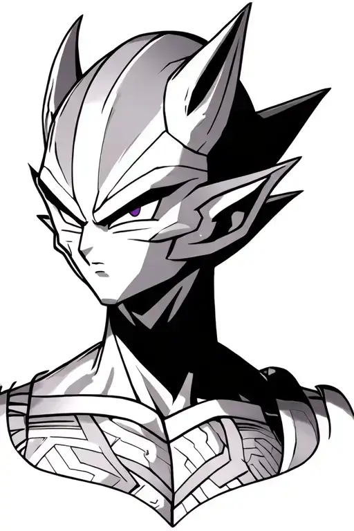 beerus dragon ball z tattoo design idea