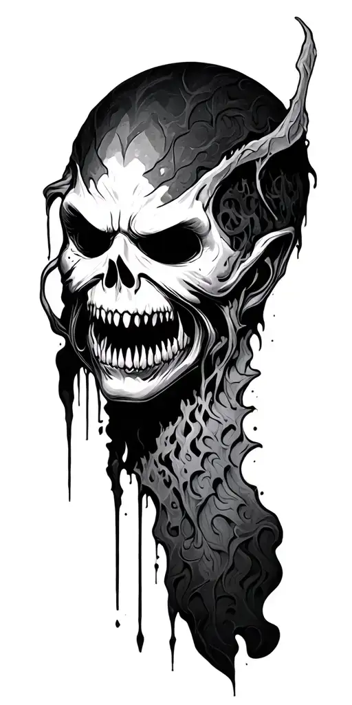 fear Lad Head tattoo design idea