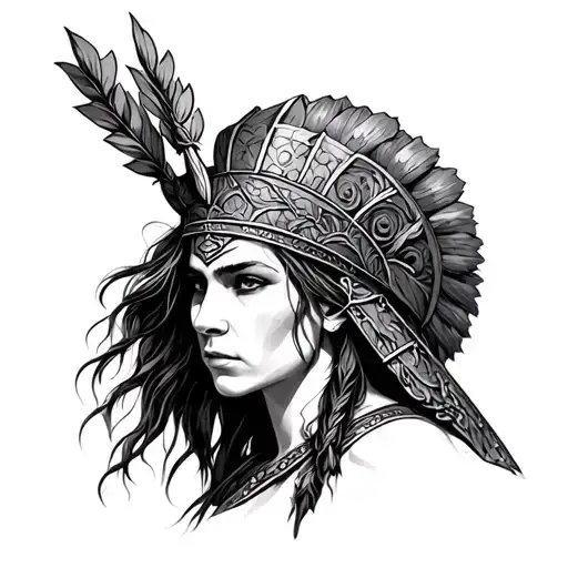 Boudica tattoo design idea