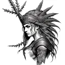 Boudica tattoo design idea