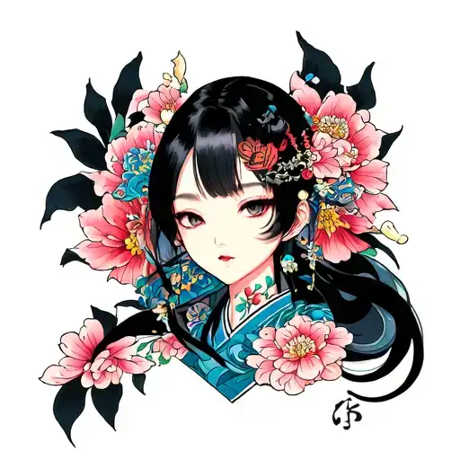 Japanese Neo Traditional Tattoo tattoo design idea