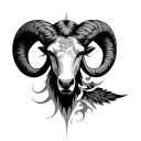 Aries Sagittarius tattoo design idea