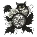 i was born in a broken home but that doesnt mean i am broken too tattoo design idea