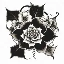 i was born in a broken home but that doesnt mean i am broken too tattoo design idea