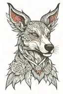 lobo tattoo design idea