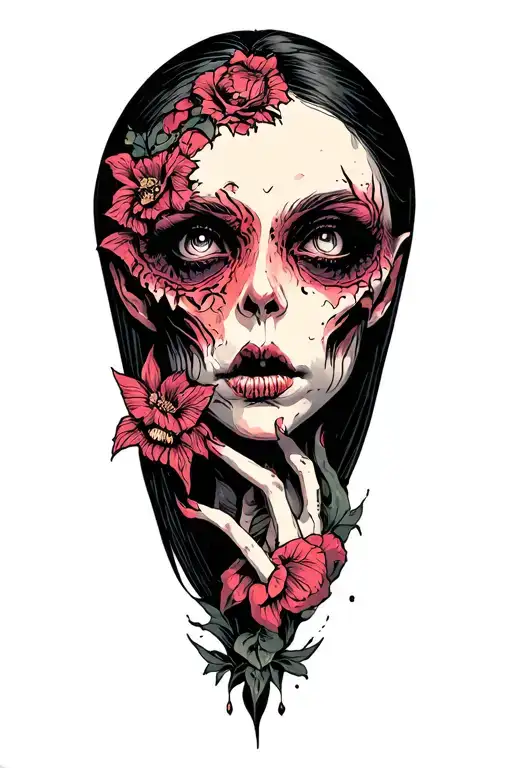 boobies tattoo design idea