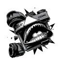 Cinema tattoo design idea