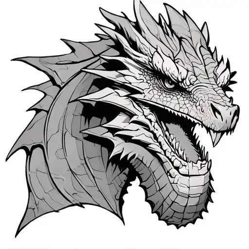 Star wars Dr who lord of the rings star trek dragon tattoo design idea