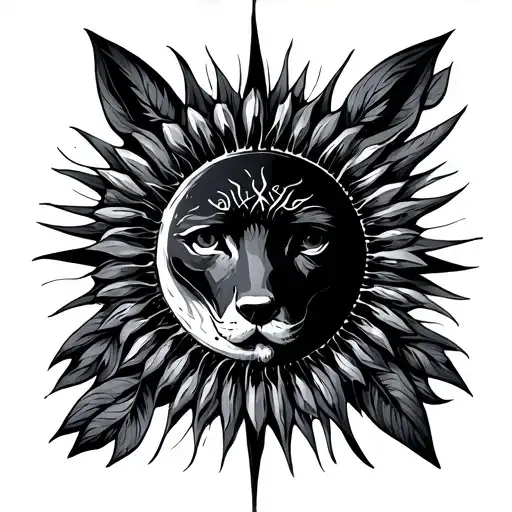 KurdıStans sonne tattoo design idea