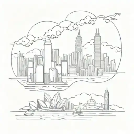 hong kong theme tattoo tattoo design idea