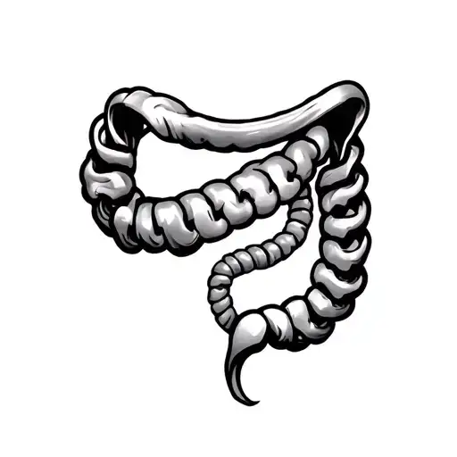 Colon Cancer tattoo design idea