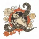 The Japanese word for moonlight is “gekkou” do something medium that can be placed on my arm about that word  . Personal tattoo design idea