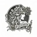 Fleetwood Mac Landslide tattoo design idea