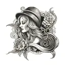 Fleetwood Mac Landslide tattoo design idea