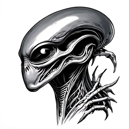 Alien Movie tattoo design idea