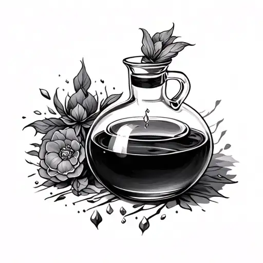 Magic Potion tattoo design idea