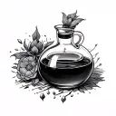 Magic Potion tattoo design idea