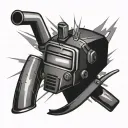 welding tattoo design idea