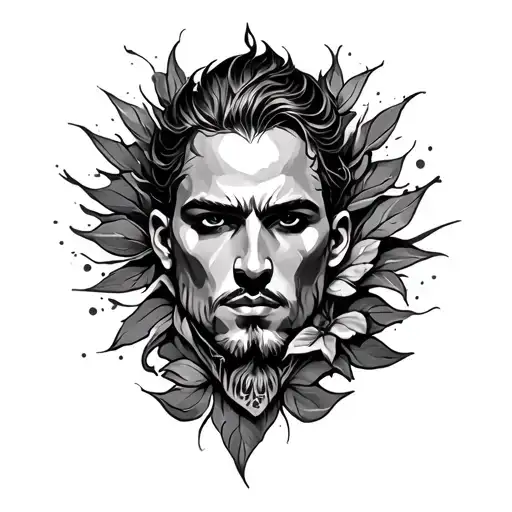 mauri tattoo half chest tattoo design idea