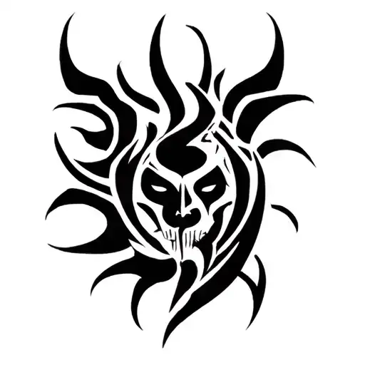 sin pride personified tattoo design idea