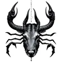 "Ujwal - Nimisha" Taurus And Scorpio tattoo design idea