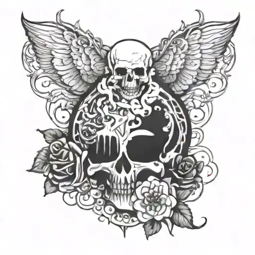 suicide survivors tattoo design idea