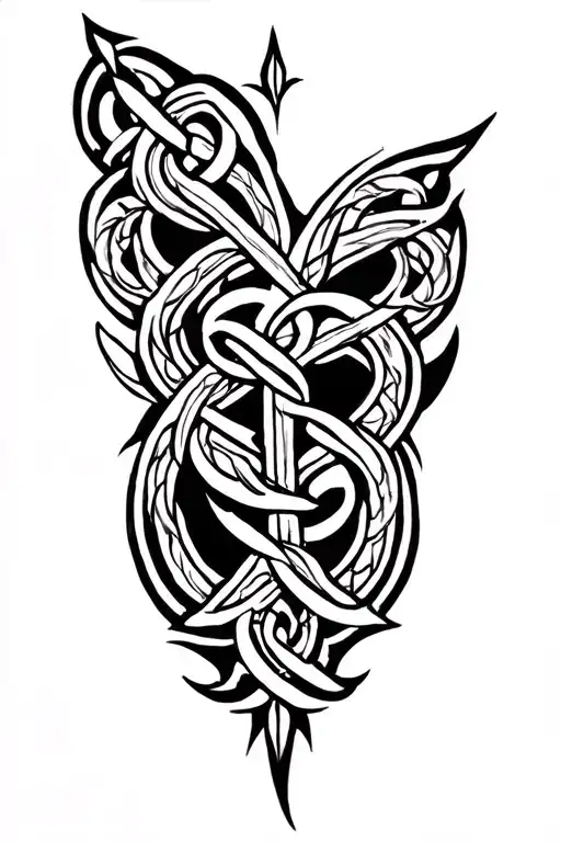 celtic tattoo design idea