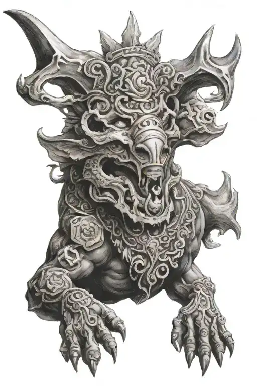 Loyalty Out Values Everything tattoo design idea