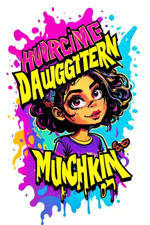 daughter, munchkin nickname, hurricane, sunshine tattoo design idea