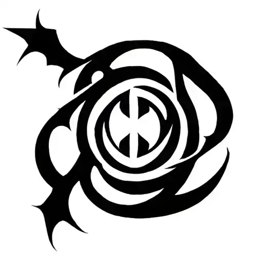 Cyber Sigil tattoo design idea